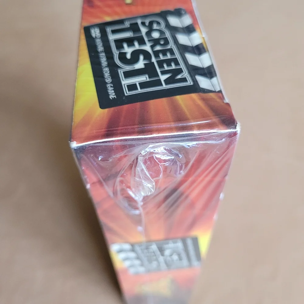 Vintage MGM Screen Test!  DVD TV Movie Trivia Board Game 2004 New Sealed Box Y2K